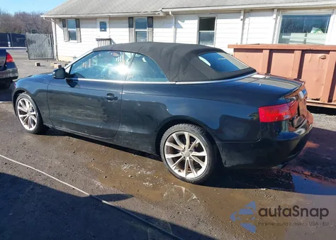 2013 Audi A5 2.0T Premium z USA, uszkodzony, nr VIN WAULFAFH8DN008738